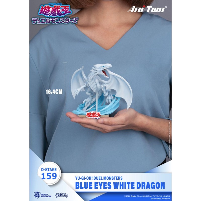 Yu-Gi-Oh! Duel Monsters D-Stage PVC Diorama Blue Eyes White Dragon 15 cm | 4711385247480