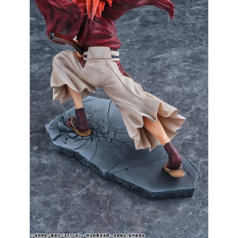 Rurouni Kenshin: Meiji Kenkaku Romantan Kyoto Douran PVC Statue 1/6 Kenshin Himura Amakakeruryuunohirameki Ver. 26 cm   | 4573629960056