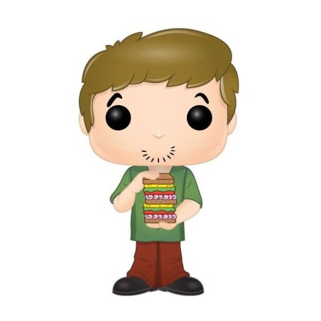 Scooby Doo Figurine POP! Animation Vinyl Shaggy w/ Sandwich 9 cm | 0889698399494
