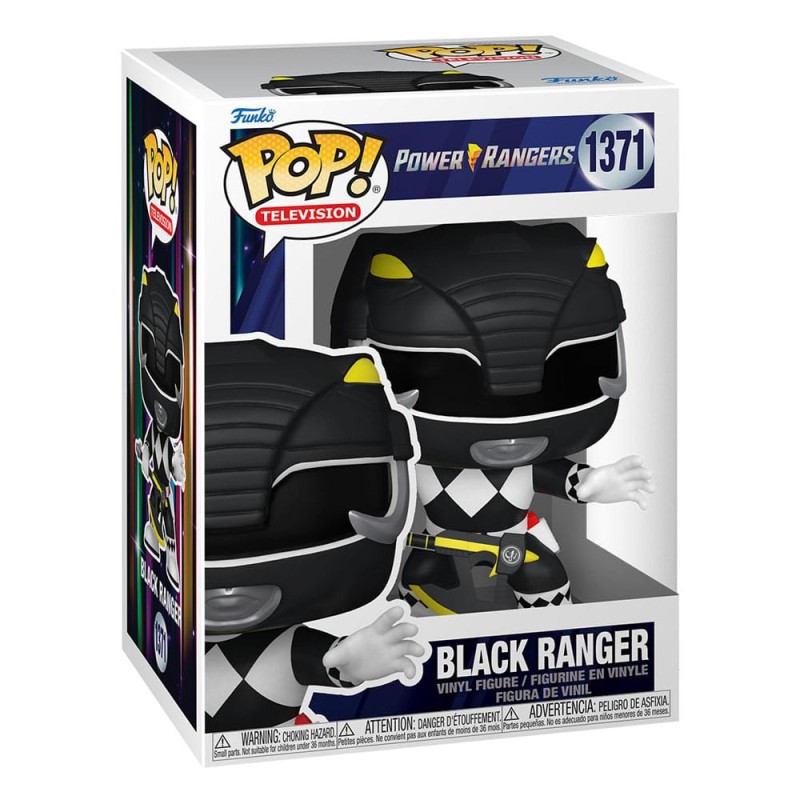 Power Rangers 30th Figurine POP! TV Vinyl Black Ranger 9 cm | 0889698721547