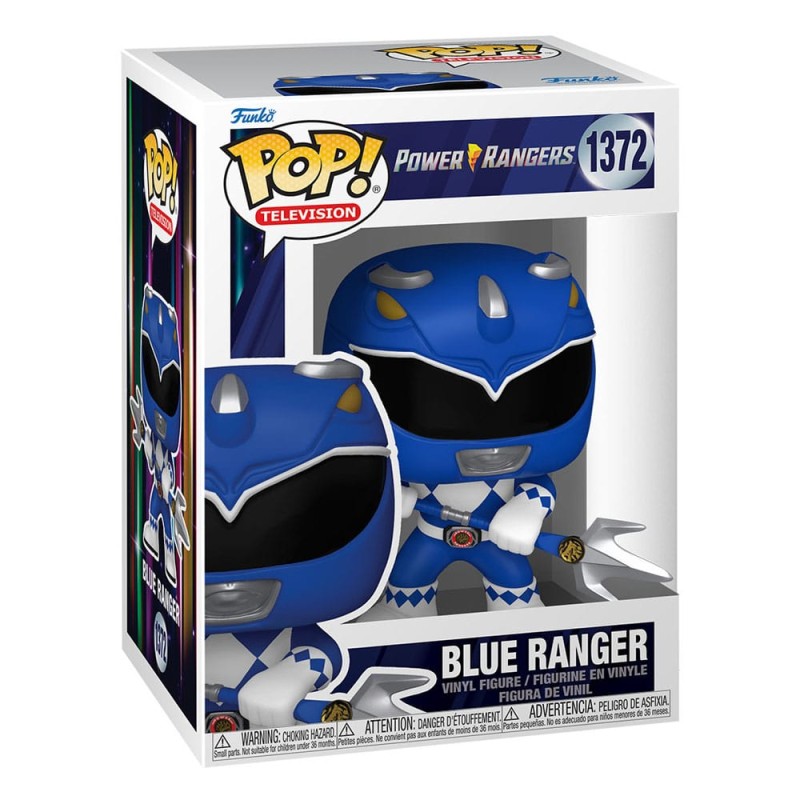 Power Rangers 30th Figurine POP! TV Vinyl Blue Ranger 9 cm | 0889698721554
