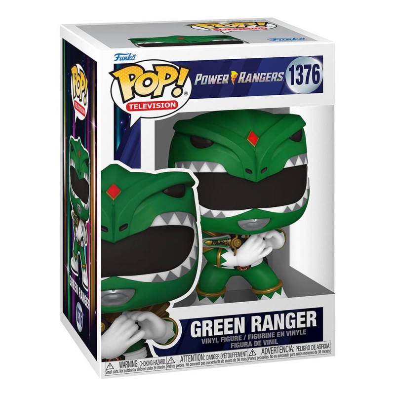 Power Rangers 30th Figurine POP! TV Vinyl Green Ranger 9 cm | 0889698722025