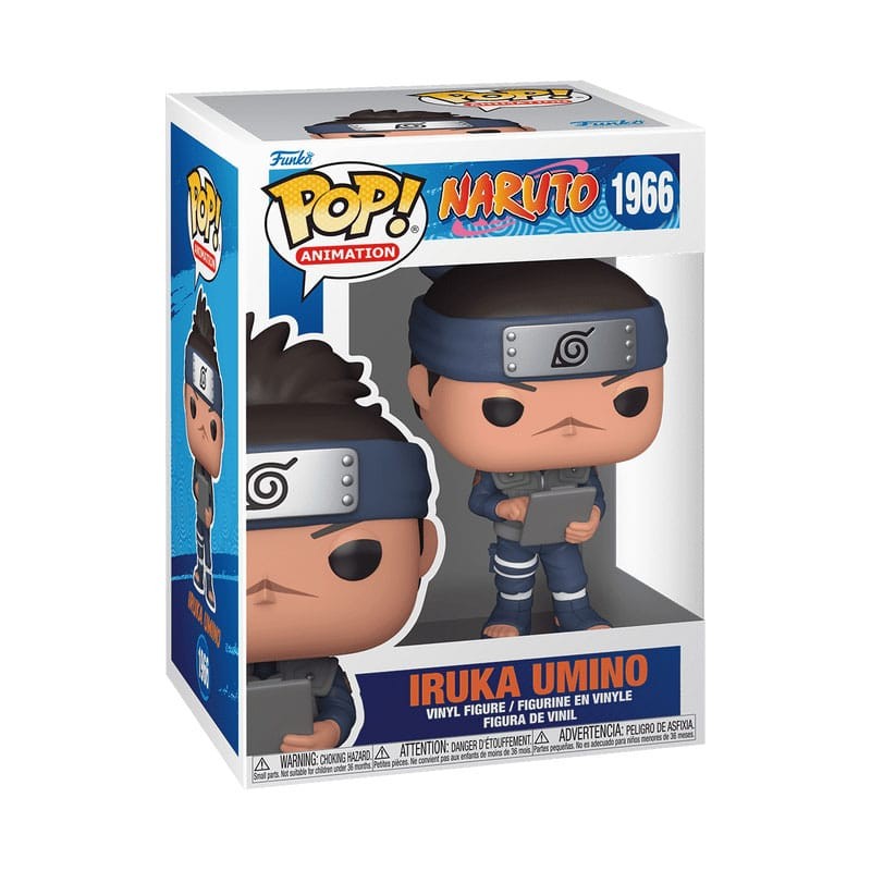 Naruto Classic Pop! Animation Vinyl Figure Iruka Umino 9 cm | 0889698803403