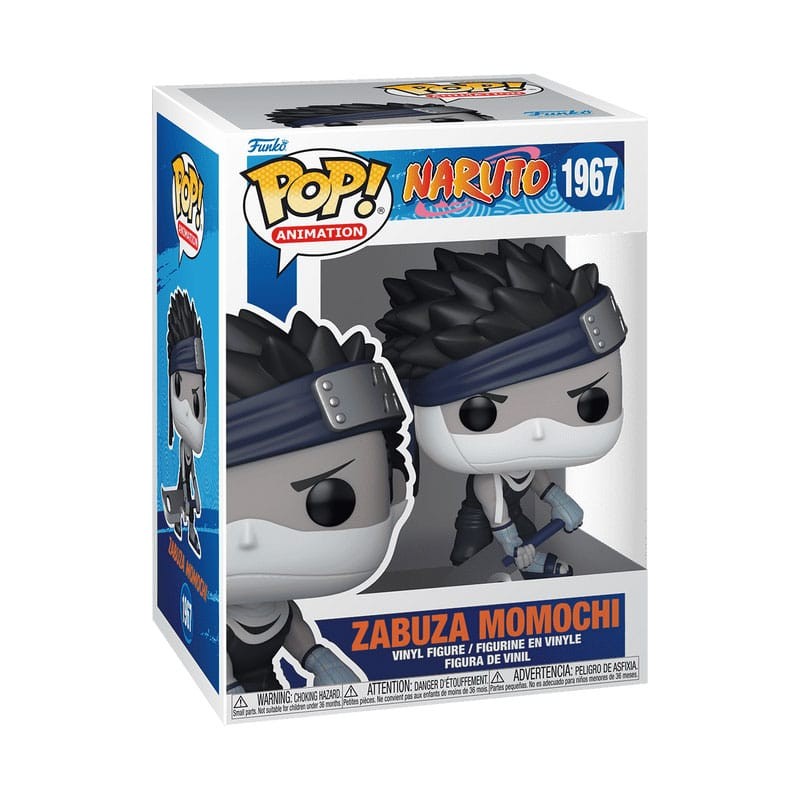 Naruto Classic Pop! Animation Vinyl Figure Zabuza 9 cm | 0889698803441