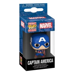 Marvel présentoir porte-clés POP! Vinyl New Classics - Captain America 4 cm (12) | 0889698824927