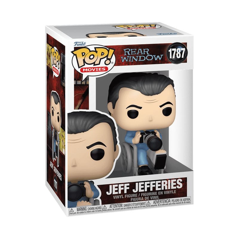 Fenêtre sur cour POP! Movies Vinyl figurines L.B. "Jeff" Jefferies 9 cm | 0889698836029