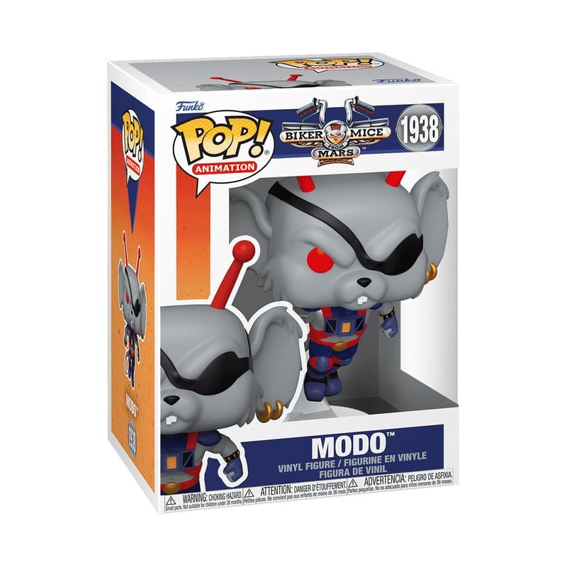 Biker Mice From Mars Pop! Animation Vinyl Figure Modo 9 cm | 0889698839976