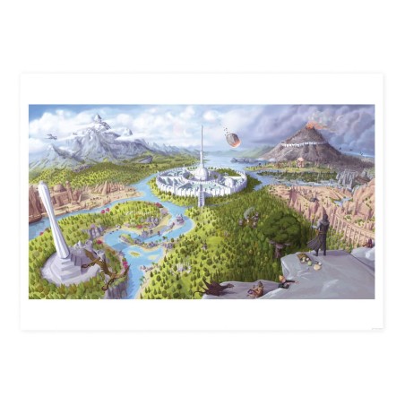 The Elder Scrolls IV: Oblivion Art Print Imperial City 42 x 30 cm           | 5060948296250