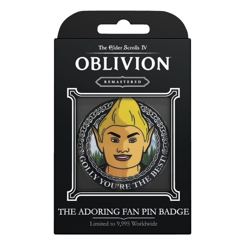 The Elder Scrolls IV: Oblivion Pin Badge Adoring Fan | 5060948296519