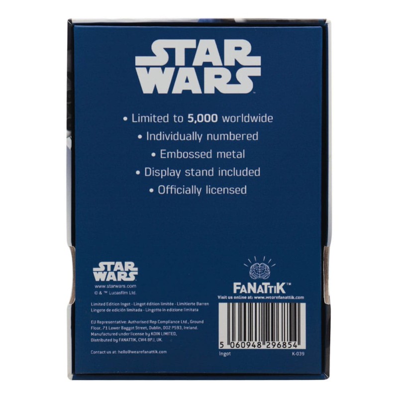 Star Wars: The Clone Wars Ingot Captain Rex Limited Edition    | 5060948296854