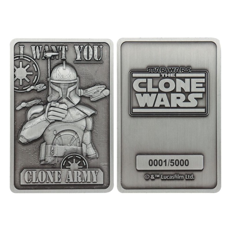 Star Wars: The Clone Wars Ingot Captain Rex Limited Edition    | 5060948296854
