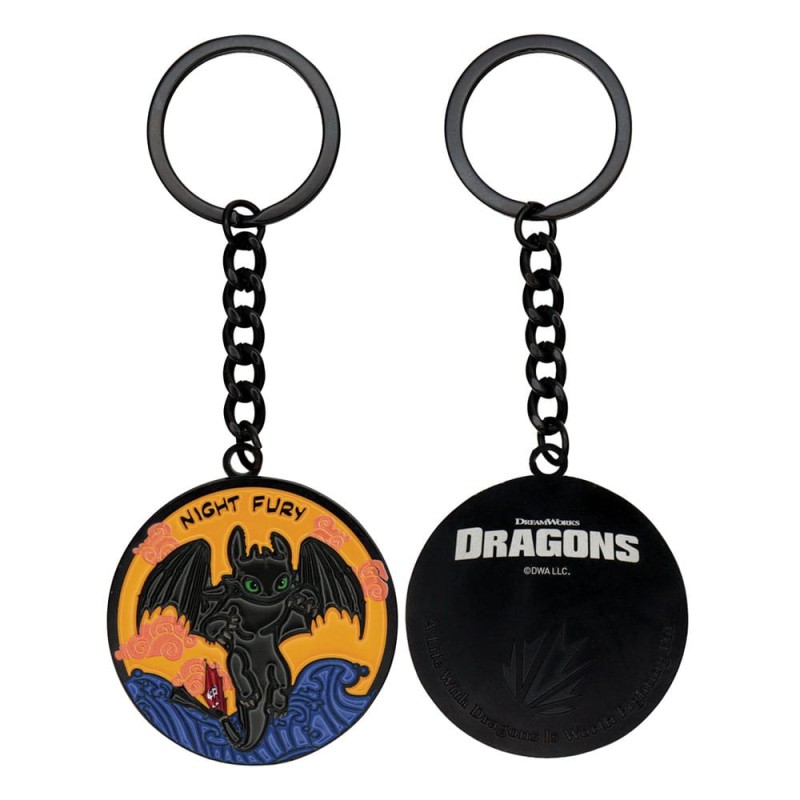 How to Train Your Dragon Keychain Night Fury Limited Edition        | 5060948296861
