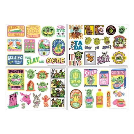 Shrek Tech Sticker Pack  | 5060948296748