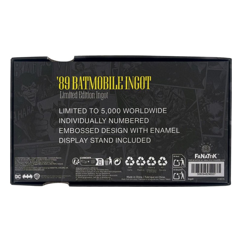 DC Comics Ingot Batman Batmobile XL Limited Edition         | 5060948296557