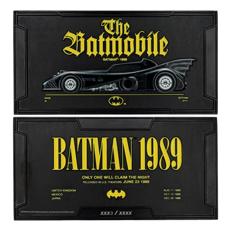 DC Comics Ingot Batman Batmobile XL Limited Edition         | 5060948296557