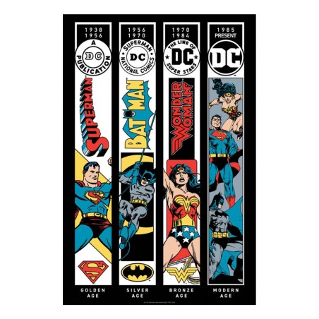 DC Comis Art Print Ages Limited Edition 42 x 30 cm   | 5060948296793