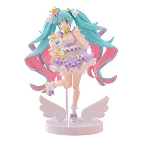 Hatsune Miku Tenitol PVC Statue Hatsune Miku Yumekawa Princess Lavender Ver. 21 cm | 4580736407510