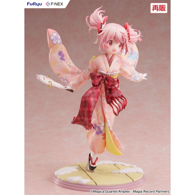 Puella Magi Madoka Magica Side Story Magia Record PVC Statue 1/7 Madoka Kaname Kimono Ver. 22 cm | 4571623518228