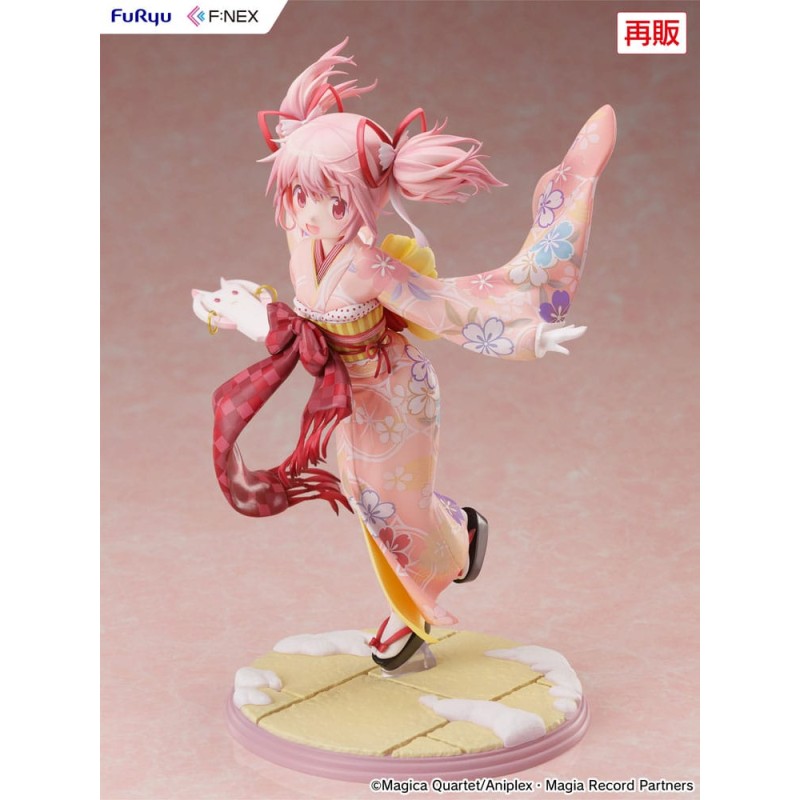 Puella Magi Madoka Magica Side Story Magia Record PVC Statue 1/7 Madoka Kaname Kimono Ver. 22 cm | 4571623518228