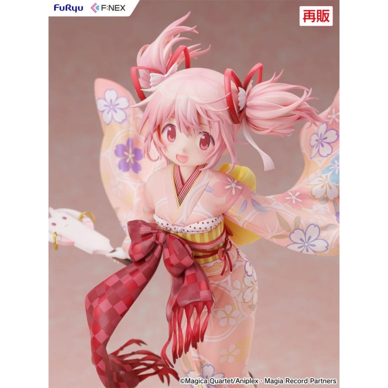 Puella Magi Madoka Magica Side Story Magia Record PVC Statue 1/7 Madoka Kaname Kimono Ver. 22 cm | 4571623518228