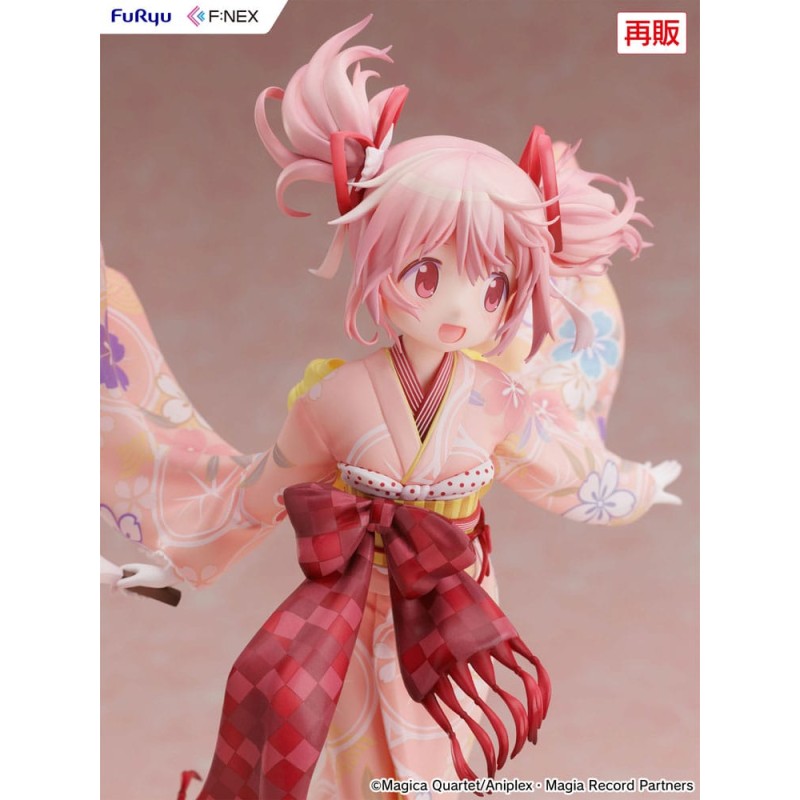 Puella Magi Madoka Magica Side Story Magia Record PVC Statue 1/7 Madoka Kaname Kimono Ver. 22 cm | 4571623518228