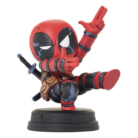 Marvel Animated Statue Deadpool (Finger Guns) 8 cm | 0699788853627