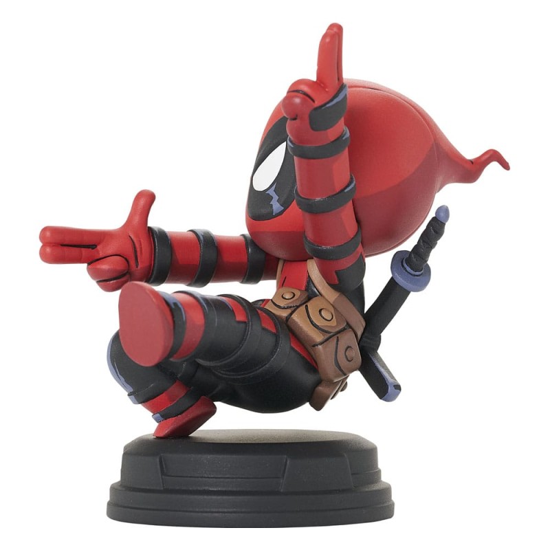 Marvel Animated Statue Deadpool (Finger Guns) 8 cm | 0699788853627