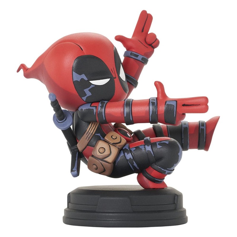 Marvel Animated Statue Deadpool (Finger Guns) 8 cm | 0699788853627