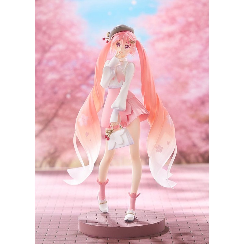 Character Vocal Series 01: Hatsune Miku Pop Up Parade PVC Statue Sakura Miku: Hanami Outfit Ver. 23 cm             | 4571697182141