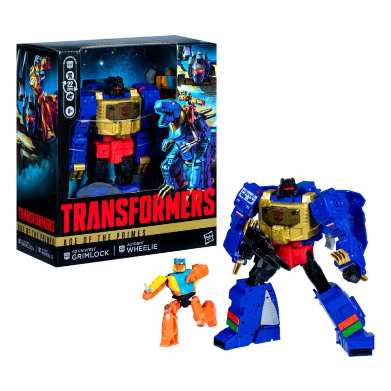 Transformers Age of the Primes Leader Class Action Figure G2 Universe Grimlock 19 cm | 5010996299505