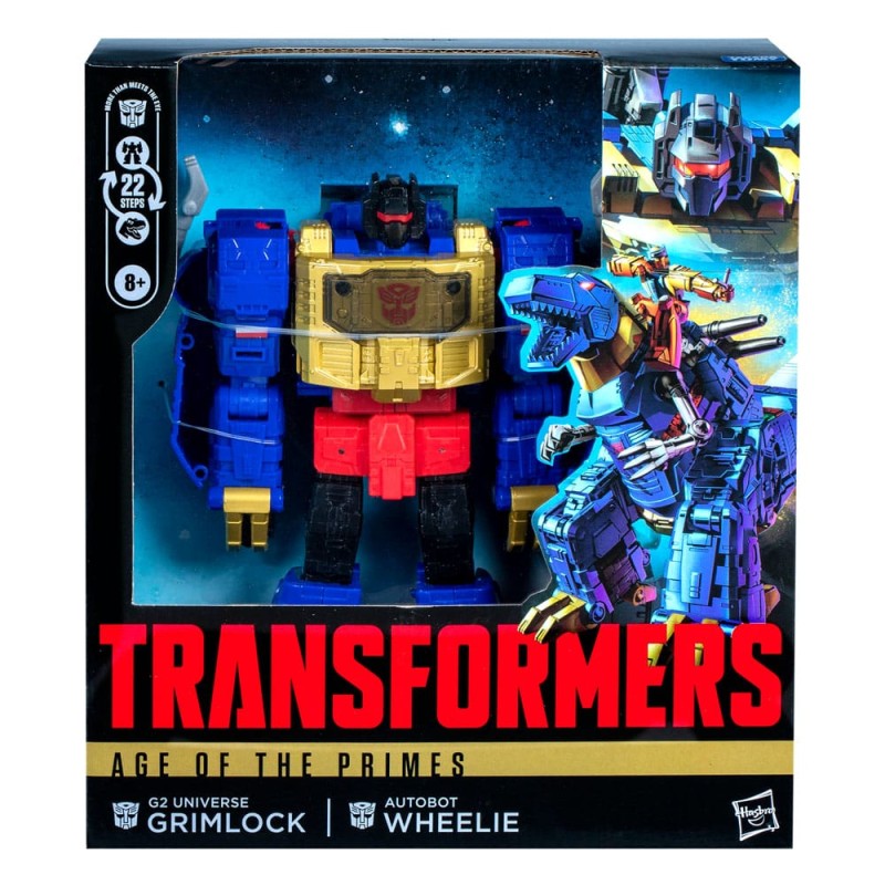 Transformers Age of the Primes Leader Class Action Figure G2 Universe Grimlock 19 cm | 5010996299505