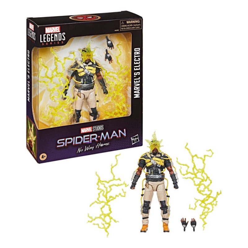 Spider-Man: No Way Home Marvel Legends Action Figure Marvel's Electro 15 cm | 5010996294975