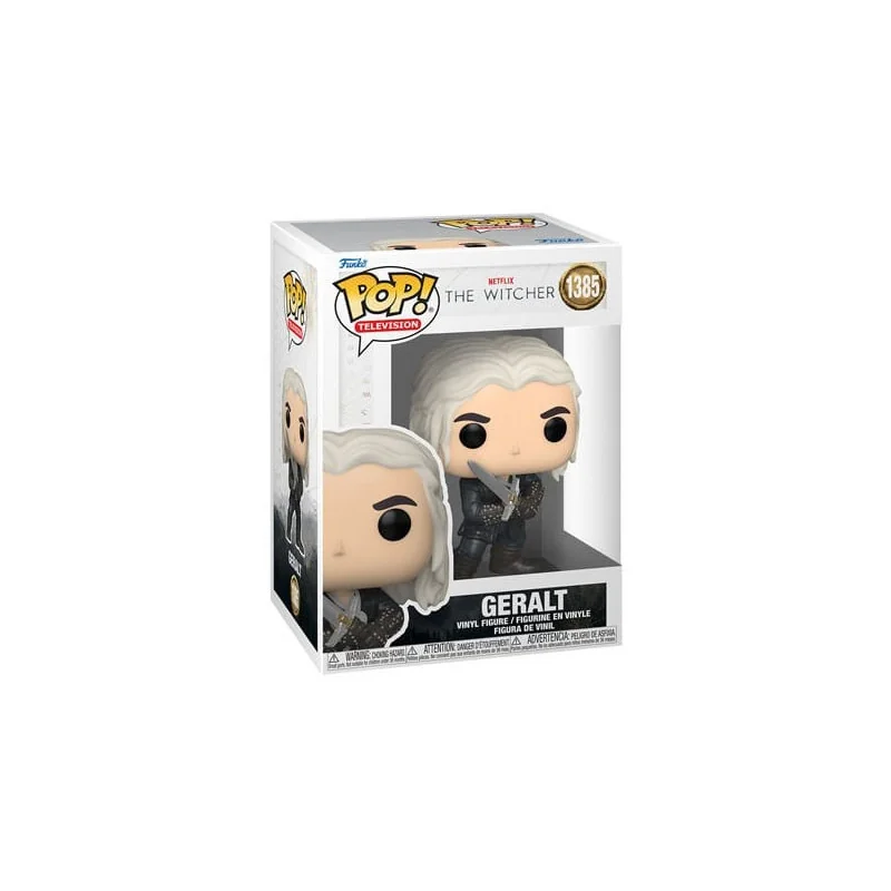 De Witcher-figuur Funko POP! Geralt Vinyl TV 9 cm | 889698742467