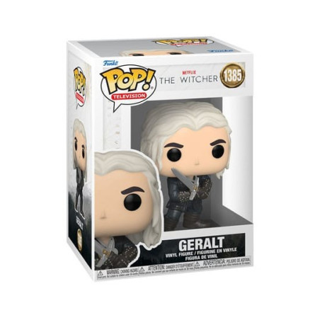 The Witcher Figurine Funko POP! TV Vinyl Geralt 9 cm