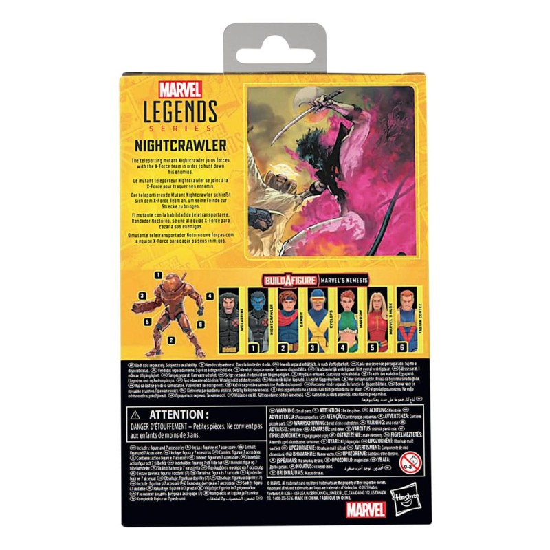 X-Men Marvel Legends Action Figure Nightcrawler (BAF: Marvel's Nemesis) 15 cm | 5010996282897