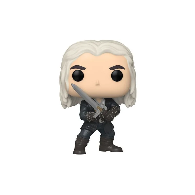 De Witcher-figuur Funko POP! Geralt Vinyl TV 9 cm | 889698742467