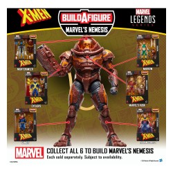 X-Men Marvel Legends Action Figure Nightcrawler (BAF: Marvel's Nemesis) 15 cm | 5010996282897