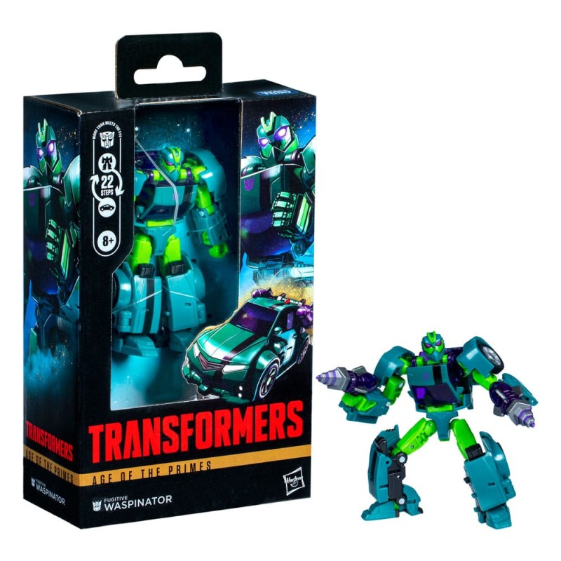 Transformers Age of the Primes Deluxe Class Action Figure The Thirteen Fugitive Waspinator 14 cm | 5010996285447