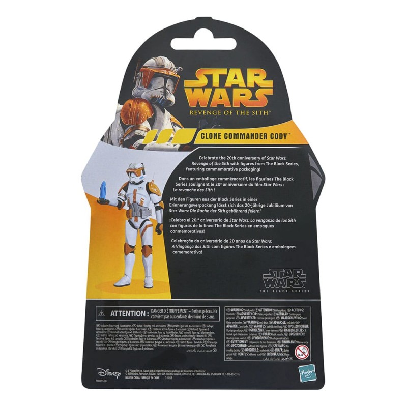 Star Wars Episode III Black Series Action Figure Commander Cody 15 cm | 5010996292049