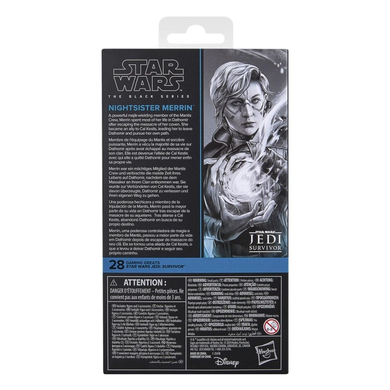 Star Wars Jedi: Survivor Black Series Action Figure Nightsister Merrin 15 cm | 5010996309266