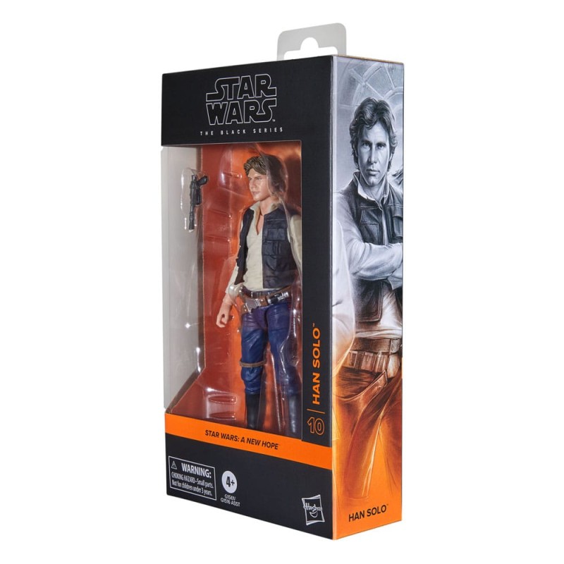 Star Wars Episode IV Black Series figurine Han Solo 15 cm | 5010996309297