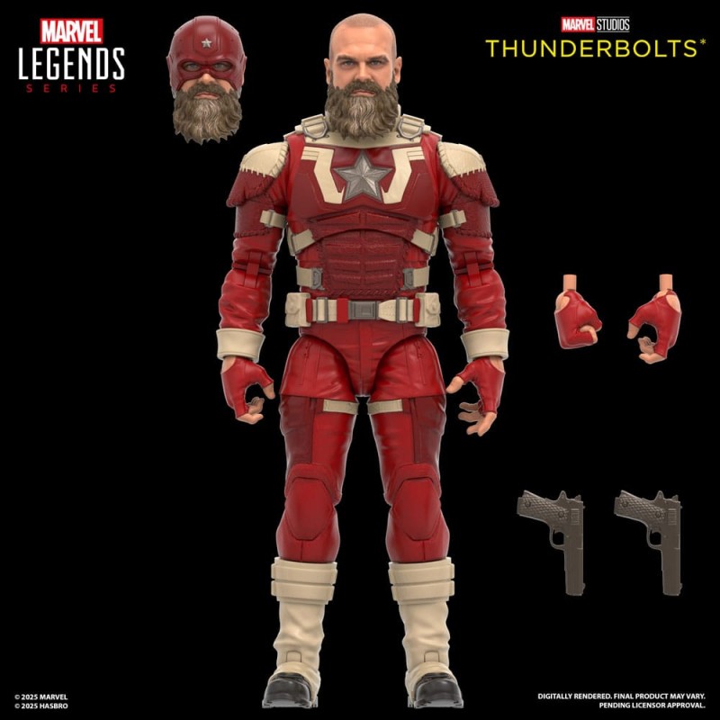 Thunderbolts Marvel Legends pack 2 figurines Yelena Belova & Red Guardian 15 cm | 5010996324726