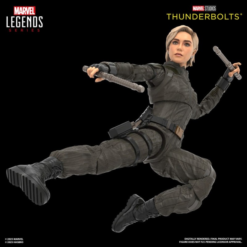 Thunderbolts Marvel Legends Action Figure 2-Pack Yelena Belova & Red Guardian 15 cm | 5010996324726