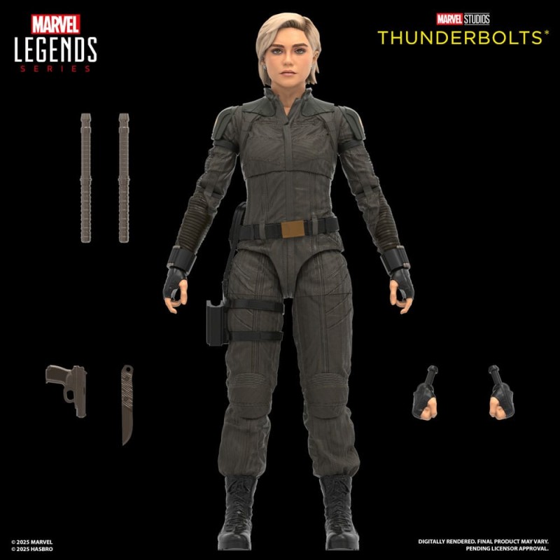 Thunderbolts Marvel Legends Action Figure 2-Pack Yelena Belova & Red Guardian 15 cm | 5010996324726