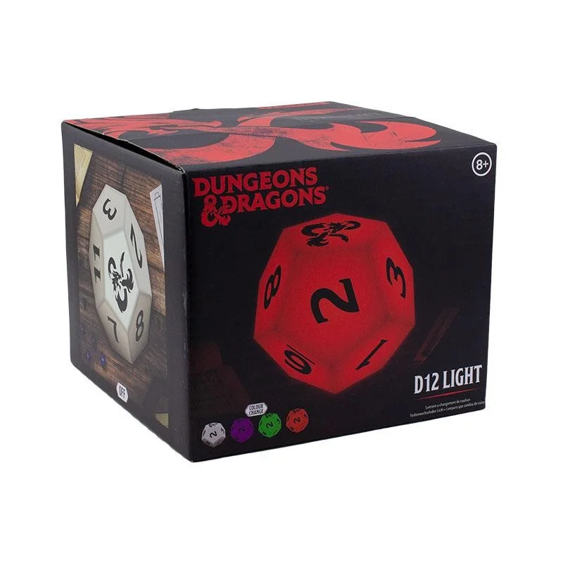 Dungeons & Dragons - lampe D12 12 cm | 5055964769864