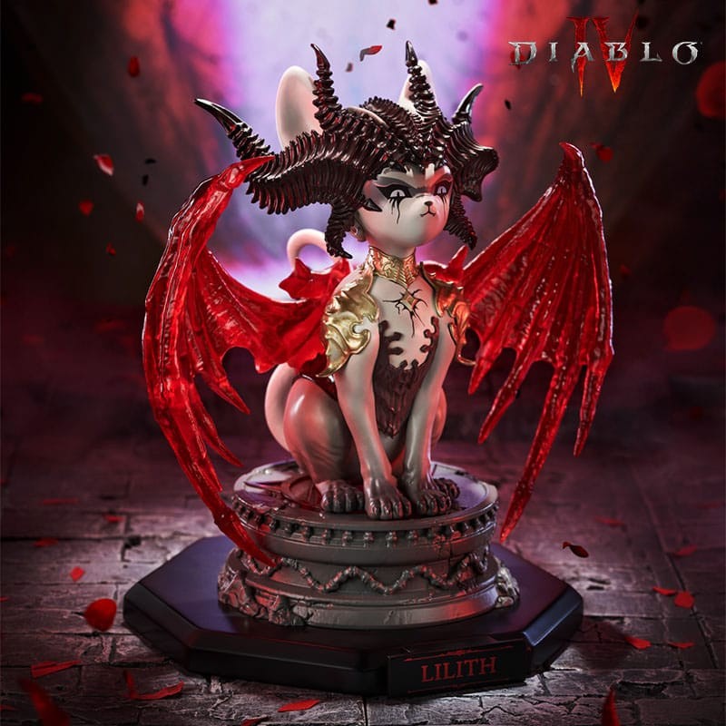Diablo IV Statue Lilith Meow 17 cm | 6977269120777