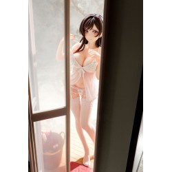 Rent-A-Girlfriend PVC Statue 1/6 Chizuru Mizuhara See-through lingerie figure angel white Ver. 23 cm | 4570000500153