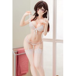 Rent-A-Girlfriend PVC Statue 1/6 Chizuru Mizuhara See-through lingerie figure angel white Ver. 23 cm | 4570000500153