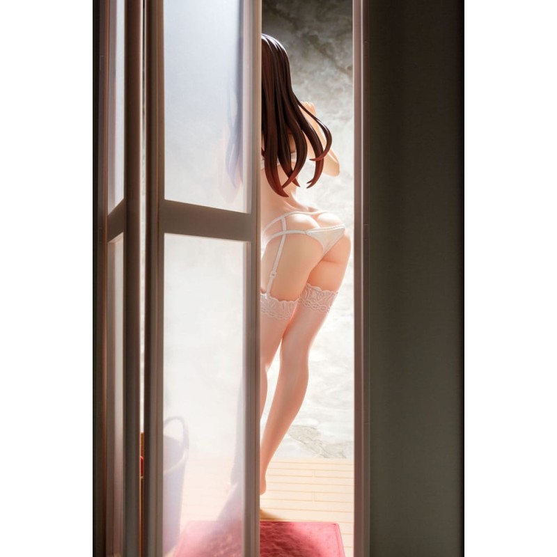 Rent-A-Girlfriend PVC Statue 1/6 Chizuru Mizuhara See-through lingerie figure angel white Ver. 23 cm | 4570000500153