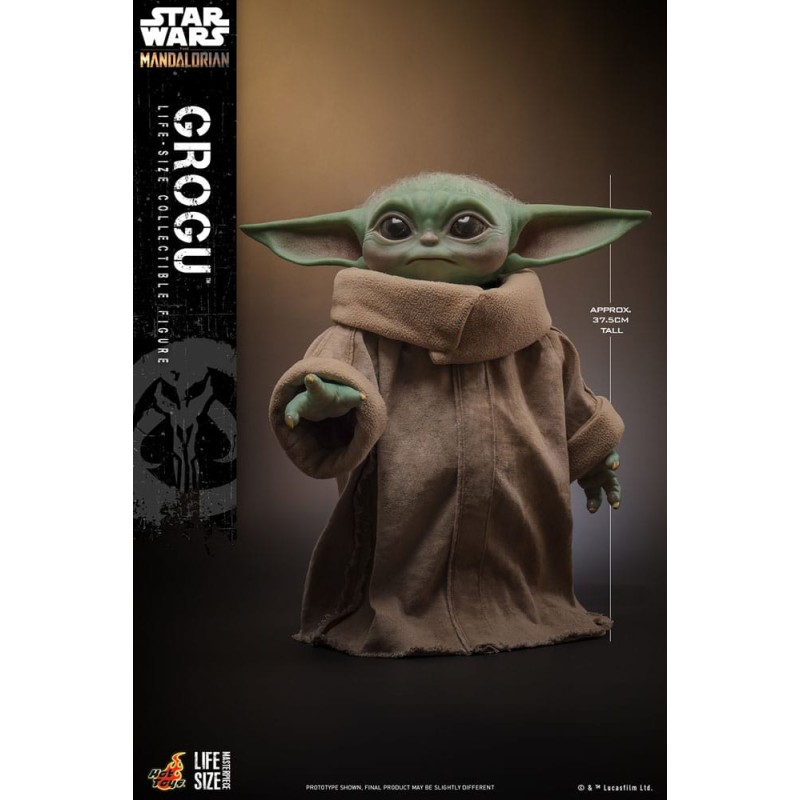 Star Wars: The Mandalorian Life-Size Masterpiece Actionfigur Grogu 37 cm | 4895228620323